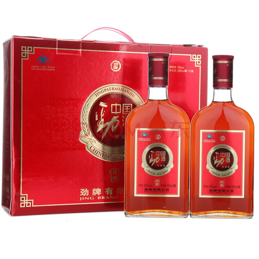 劲牌中国劲酒35度600ml2瓶礼盒装