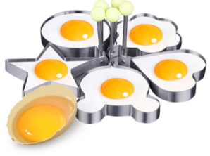 力彩 不锈钢创意煎蛋模具5种款式套装8.8包邮