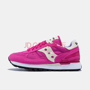 Saucony圣康尼SHADOW ORIGINAL VEGAN复古跑步鞋 女 S60219 粉 38