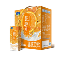 君乐宝 超酸乳甜橙味乳味酸奶 250ml*12，19.9元