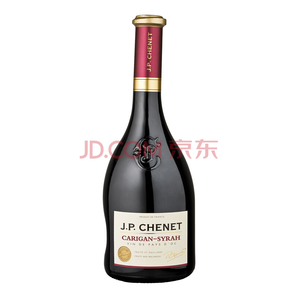 法国进口红酒 香奈（J.P.CHENET）佳丽酿西拉干红葡萄酒 750ml  折79.2元（2件8折）