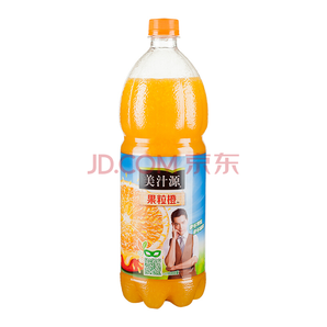 限华东！ 美汁源 果粒橙 果汁饮料 1.25L*12瓶
