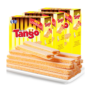 Tango 探戈 乳酪威化饼干 160g*3盒 19.9元包邮（需用券）