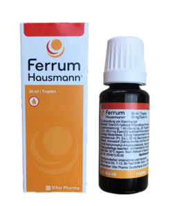 Ferrum Hausmann早产儿婴幼儿童孕妇补铁补血液滴剂 30ml
