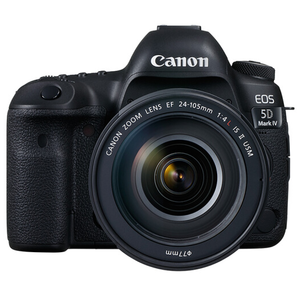 0点！Canon 佳能 EOS 5D Mark IV（EF 24-105mm f/4L II）全画幅单反相机套机
