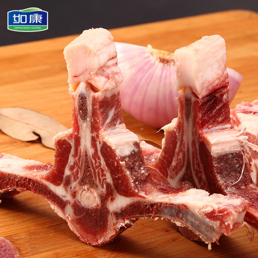 如康新西兰小羔羊羊脊骨1kg