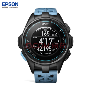 EPSON 爱普生 PROSENSE J300 光电心率运动腕表 公路蓝1539元（需用券）