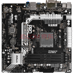 0点 华擎（ASRock）A320M PRO4主板（AMD A320/AM4 Socket）399元（需用券）