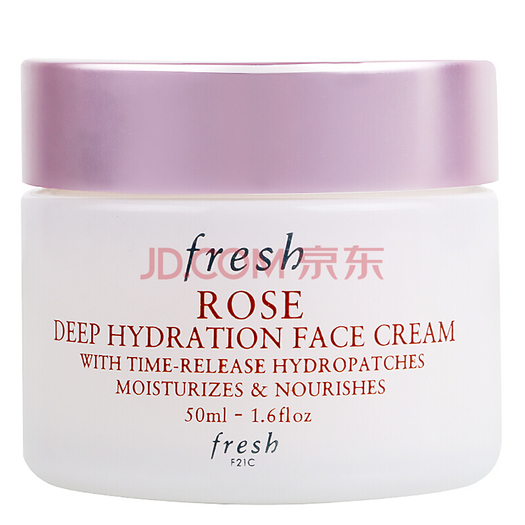 馥蕾诗fresh玫瑰润泽密集保湿面霜50ml折302元