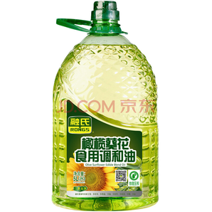 融氏 RONGS 橄榄葵花籽油 食用油（物理压榨）5L 实用装