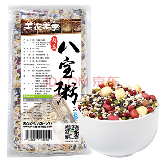 美农美季东北杂粮精选八宝粥八宝米400g