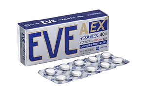 痛经必备！日本EVE白兔 止痛药EX升级版40粒