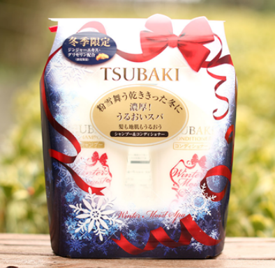 防止脱发掉发 Tsubaki 丝蓓绮冬日限定白椿浓厚滋润洗护套装500ml 500ml 没得比