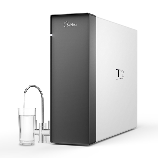 14日0点,新品发售: midea 美的 t2 家用直饮 四级过滤 ro反渗透净水机
