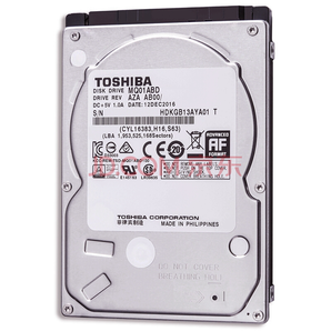 东芝(TOSHIBA) 500GB 5400转8M SATA 笔记本硬盘(MQ01ABF050)