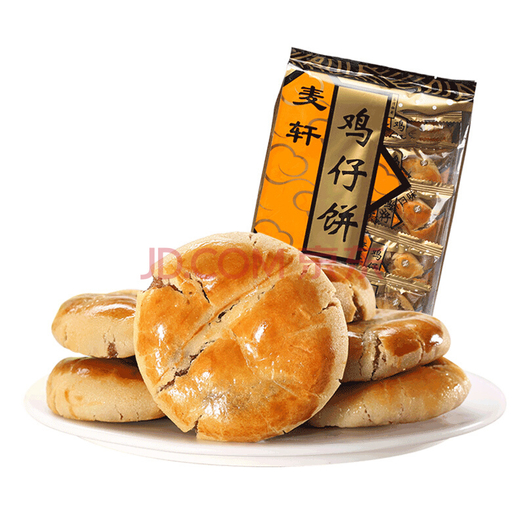 麦轩 原味鸡仔饼 10个 298g