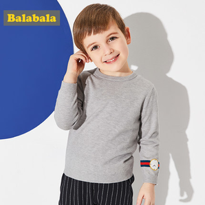 Balabala 巴拉巴拉 男童针织毛衣