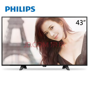 飞利浦（PHILIPS）43PFF3661/T3 43英寸 丰富接口 全高清1080P 二级能效 LED液晶电视机（黑色）
