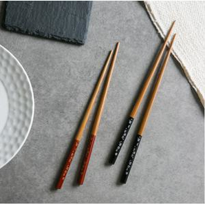 网易严选 日本制造和风漆器樱花竹筷