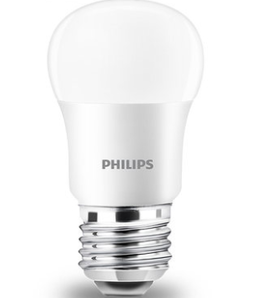 居家备用！PHILIPS 飞利浦 LED灯泡 E27 2.5W 白/暖白可选 1.9元包邮（需用券）