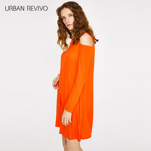21号0点：URBAN REVIVO WG33R7BN2001 女士连衣裙 