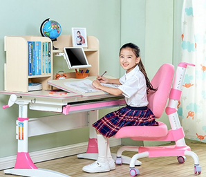 心家宜 M107R_M205R 儿童学习桌椅套装