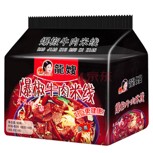 龙嫂 爆椒牛肉米粉 5连包 500g