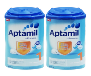 Aptamil 爱他美 婴儿奶粉 1段 800g*2罐 138元包邮（需用券）（69元/罐）