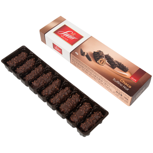 瑞士进口 狄妮诗 榛子黑巧克力威化脆饼100g 10元包邮（35-25）