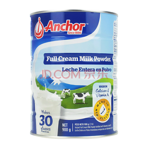 Anchor 安佳 全脂高钙成人奶粉 900g/罐