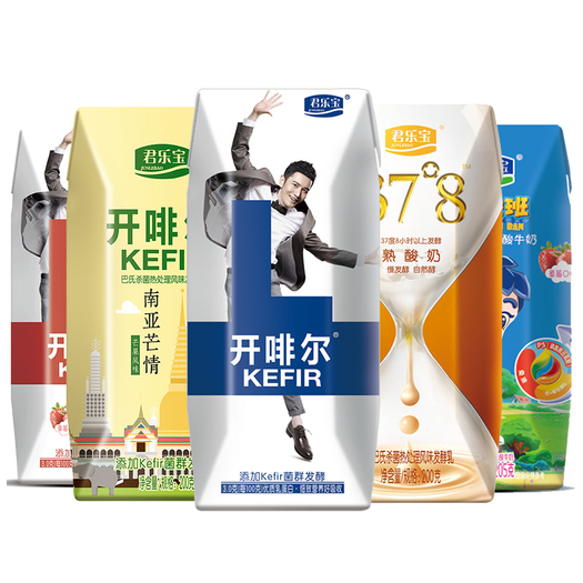 junlebao 君乐宝 开啡尔 常温酸奶 200g_没得比
