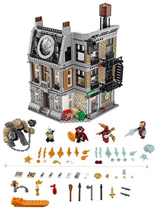 漫威迷来！LEGO 76108 乐高复仇者联盟3 奇异博士至尊会所大战