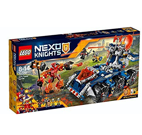 中亚prime会员lego乐高未来骑士团70322艾克索的合体塔防战车到手约