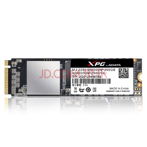 威刚(ADATA) XPG-SX6000系列 256G M.2接口(NVMe协议) SSD固态硬盘