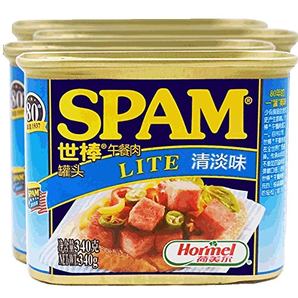 4罐！世棒spam荷美尔午餐肉罐头火锅食材可即时 (清淡)