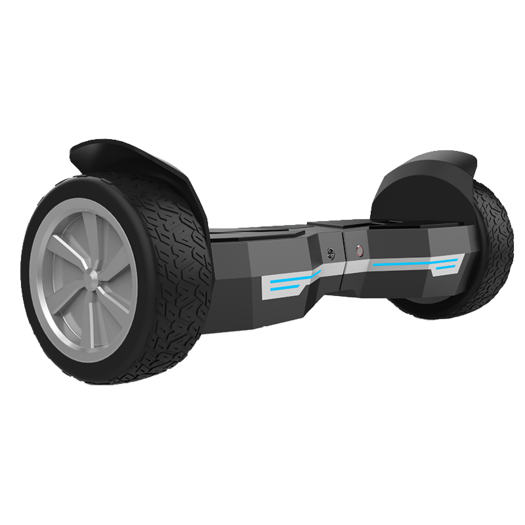 kd电动平衡车两轮成人越野大轮体感思维代步扭扭车8寸黑升级版蓝牙led