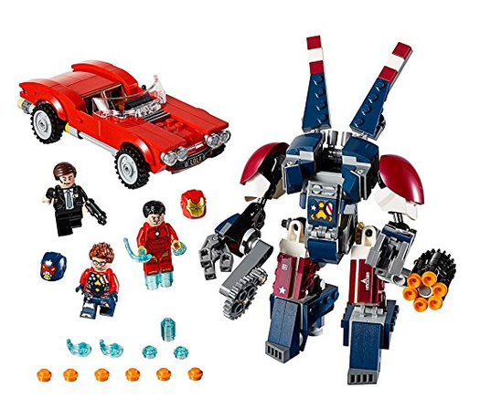 lego乐高marvel super heroes漫威超级英雄系列 76077 钢铁侠