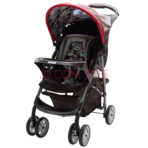 葛莱GRACO婴儿推车 可搭配新生儿提篮 可座可躺一键折叠 避震手推车