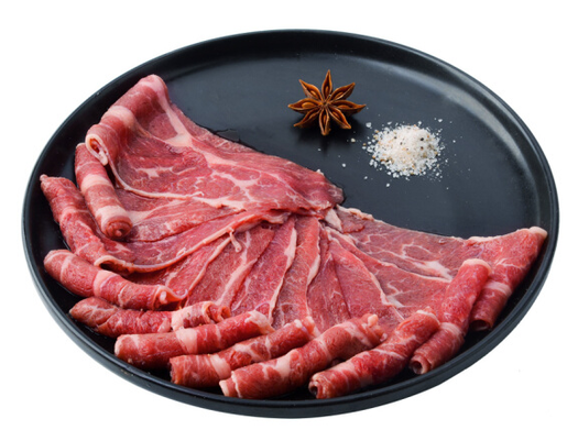 限地区春禾秋牧谷饲aaa级安格斯原切牛肉加拿大上脑牛肉片300g