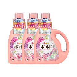 25日0点、前5分钟： P&G 宝洁 Bold 柔顺洗衣液 850g*3瓶 *2件 89元包邮