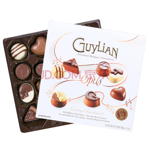 比利时进口 吉利莲(GuyLian) 经典巧克力礼盒180g