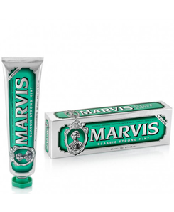 牙膏中的爱马仕！Marvis Classic Strong Mint Toothpaste  经典强力薄荷牙膏 85ml