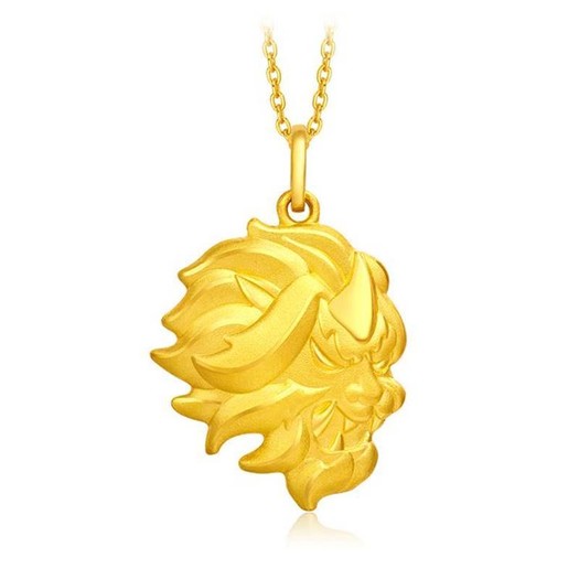 chowtaifook周大福f205438大话西游黄金兽足金吊坠