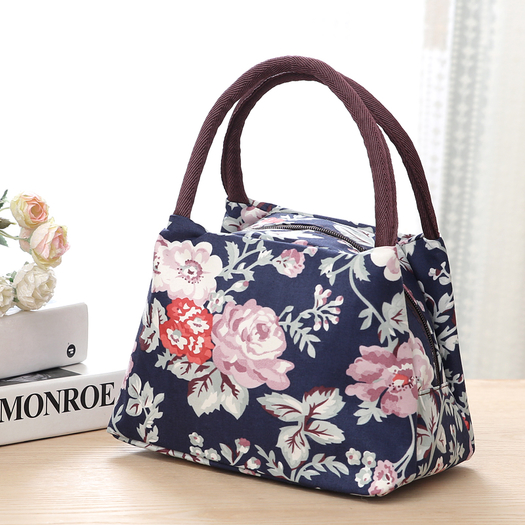 帆布小布包饭盒便当包买菜包