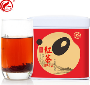 川红 经典52工夫红茶茶叶50g*5罐 红茶非物质文化遗产