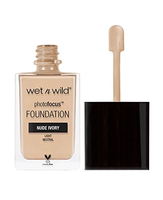 wet n wild Photo Focus Foundation, Nude Ivory, 1 Fluid Ounce