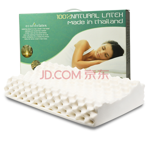 ECOLIFELATEX 伊可莱 PT3CM 泰国进口天然乳胶枕 护颈枕 272.88元包邮（双重优惠）
