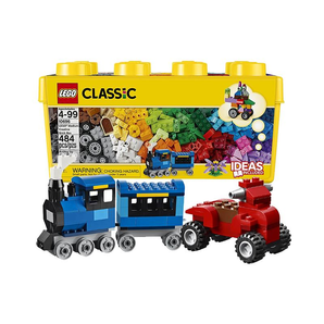 黑卡会员！LEGO 乐高 Classic经典系列 中号积木盒 484粒 10696