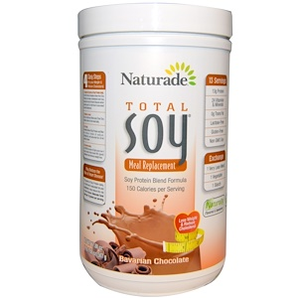 升级版！Naturade Total Soy全大豆奶昔代餐粉 巴伐利亚巧克力味 17.88 盎司（507 克）