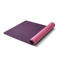 KANSOON凯速 TPE瑜伽垫 6mm环保 双面防滑 健身垫 (高贵紫)